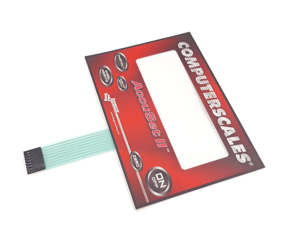 面板印刷網點+薄膜按鍵開關