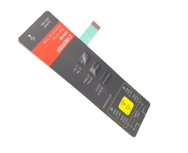 按鍵滴膠+薄膜按鍵開關